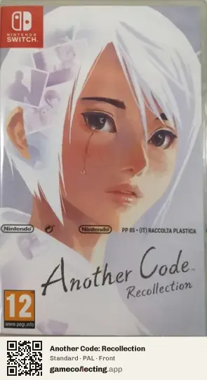 Another Code: Recollection Nintendo Switch, PAL box front