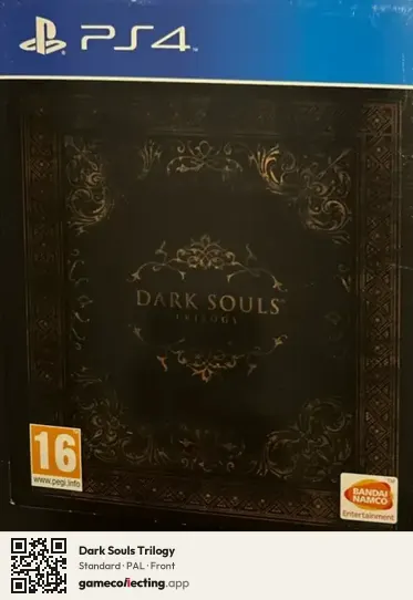 Dark Souls Trilogy PlayStation 4, PAL box front
