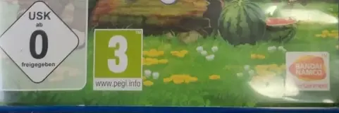 Doraemon Story of Seasons, the USK square on its front