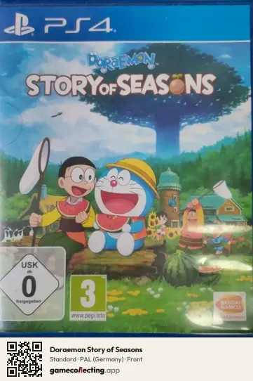Doraemon Story of Seasons PlayStation 4, Germany box front