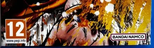 Dragon Ball FighterZ, the PEGI square on its front