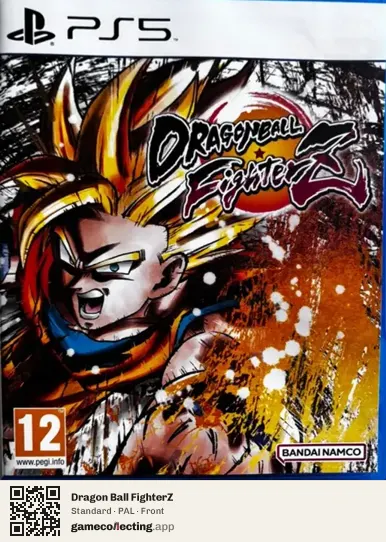 Dragon Ball FighterZ PlayStation 5, PAL box front