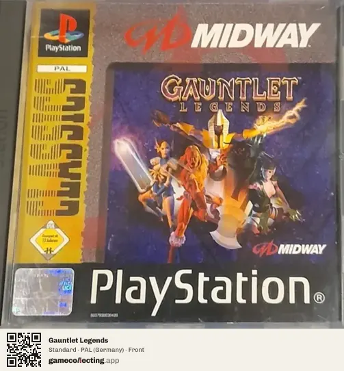 Gauntlet Legends PlayStation, Germany box front