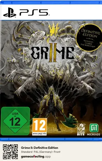 Grime II: Definitive Edition PlayStation 5, Germany box front