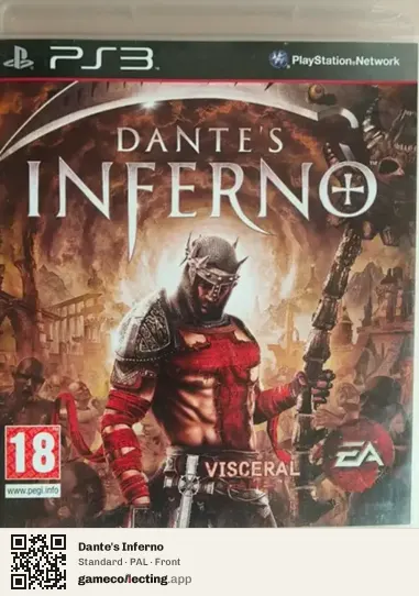 Dante's Inferno PlayStation 3, PAL box front