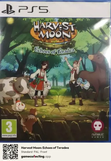 Harvest Moon: Echoes of Teradea PlayStation 5, PAL box front