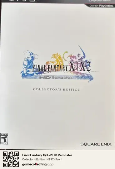 Final Fantasy X/X-2 HD Remaster PlayStation 3, NTSC box front