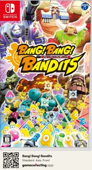 Bang! Bang! Bandits Nintendo Switch, Asia box front