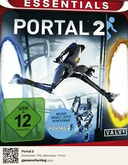 Portal 2 PlayStation 3, Germany box front