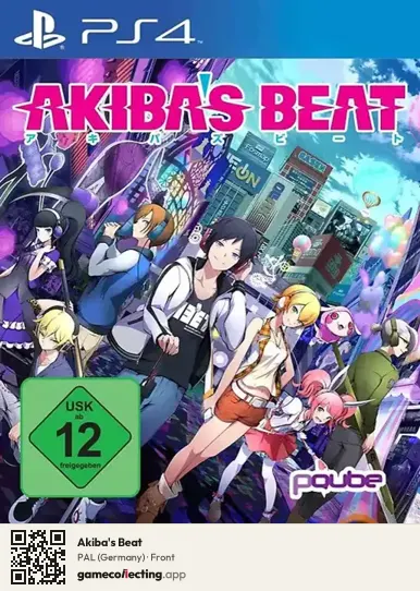 Akiba's Beat PlayStation 4, Germany box front