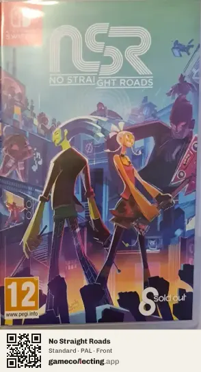 No Straight Roads Nintendo Switch, PAL box front