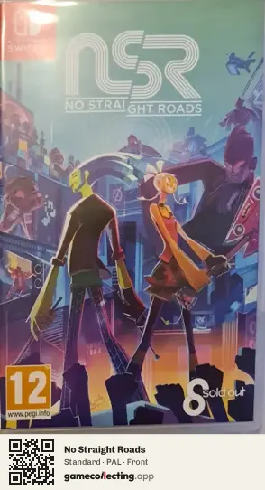 No Straight Roads Nintendo Switch, PAL box front