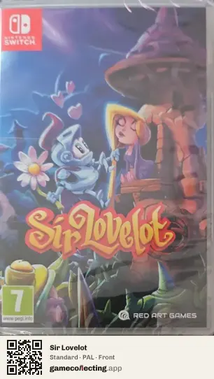 Sir Lovelot Nintendo Switch, PAL box front