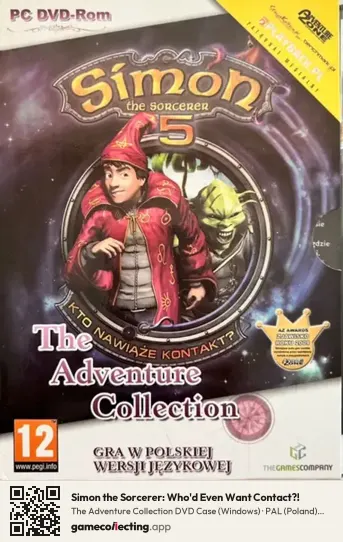 Simon the Sorcerer: Who'd Even Want Contact?! Computer, Poland box front