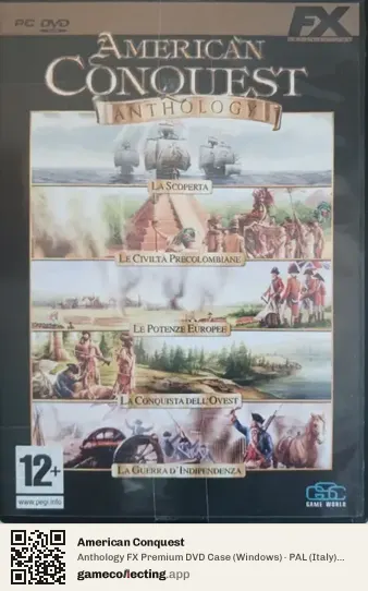American Conquest Computer, Italy box front