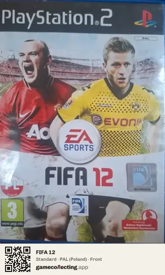 FIFA 12 PlayStation 2, Poland box front