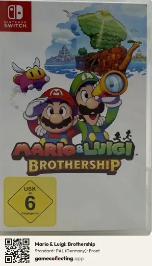 Mario & Luigi: Brothership Nintendo Switch, Germany box front