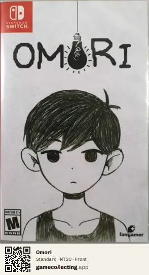 Omori Nintendo Switch, NTSC box front