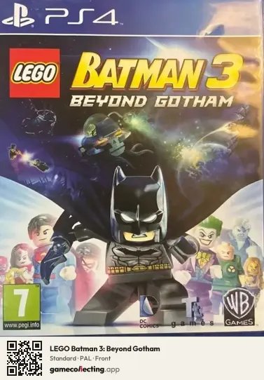 LEGO Batman 3: Beyond Gotham PlayStation 4, PAL box front