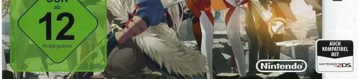 Fire Emblem Fates: Birthright, the USK square on its front