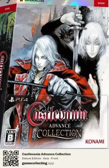 Castlevania Advance Collection Nintendo Switch, Asia box front