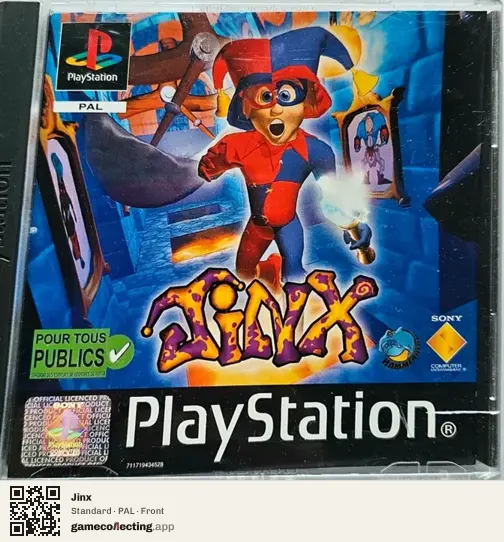 Jinx PlayStation, PAL box front