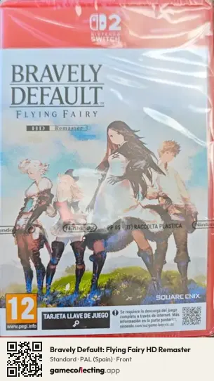 Bravely Default: Flying Fairy HD Remaster Nintendo Switch 2, Spain box front