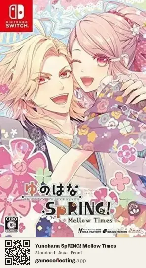 Yunohana SpRING! Mellow Times Nintendo Switch, Asia box front