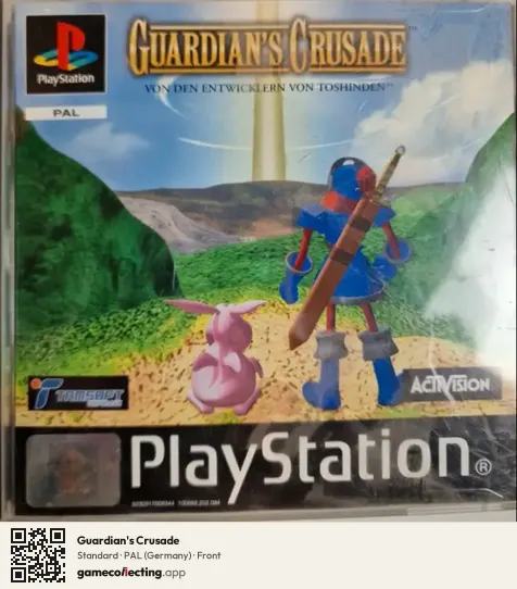 Guardian's Crusade PlayStation, Germany box front