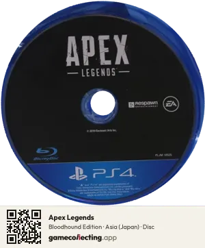 Apex Legends PlayStation 4, Asia disc