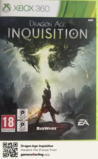 Dragon Age: Inquisition Xbox 360, France box front