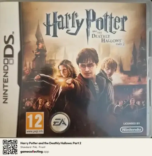 Harry Potter and the Deathly Hallows: Part 2 Nintendo DS, PAL box front