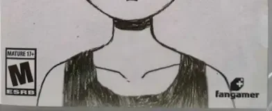 Omori, the ESRB box on its front
