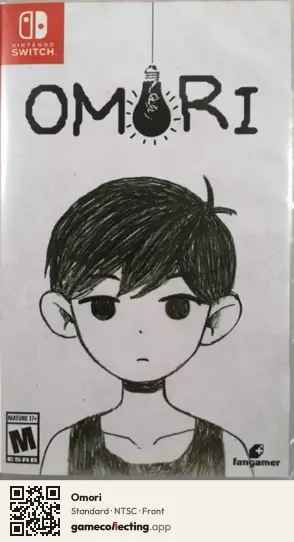 Omori Nintendo Switch, NTSC box front
