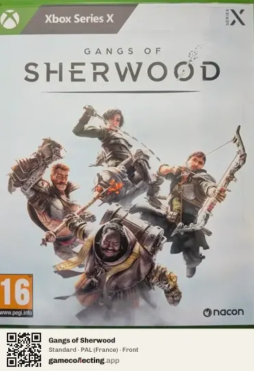 Gangs of Sherwood Xbox Series X, France box front
