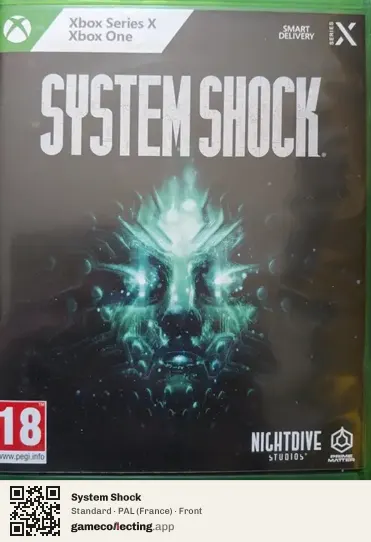 System Shock Xbox Series X, France box front