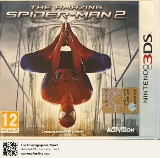 The Amazing Spider-Man 2 Nintendo 3DS, Germany box front