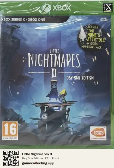 Little Nightmares II Xbox Series X, PAL box front