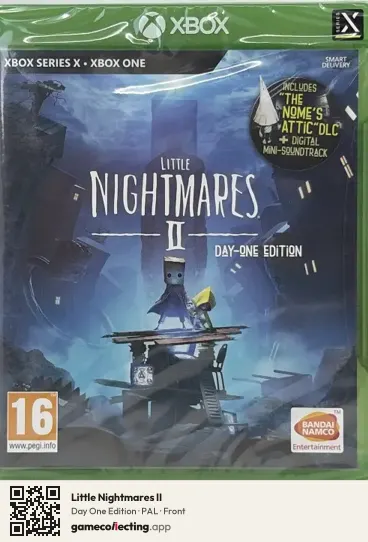 Little Nightmares II Xbox Series X, PAL box front