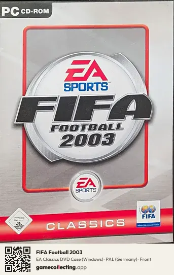 FIFA Football 2003 Computer, Germany box front