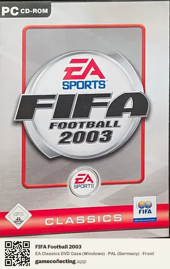 FIFA Football 2003 Computer, Germany box front