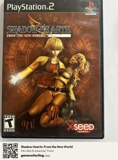 Shadow Hearts: From the New World PlayStation 2, North America box front