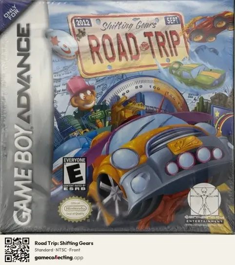 Road Trip: Shifting Gears Game Boy Advance, NTSC box front