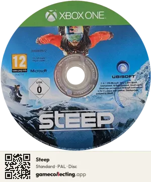 Steep Xbox One, PAL disc