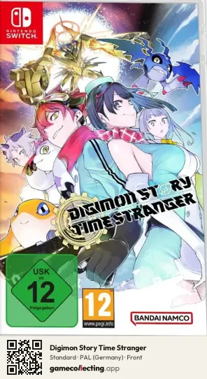 Digimon Story Time Stranger Nintendo Switch, Germany box front