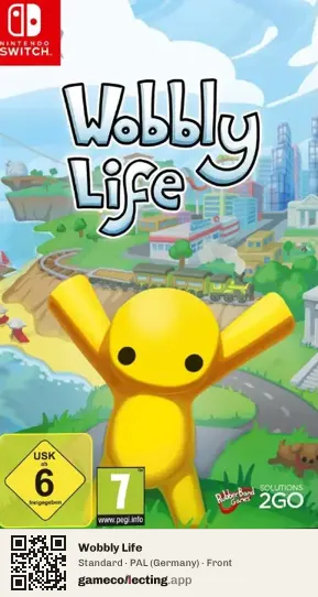 Wobbly Life Nintendo Switch, Germany box front