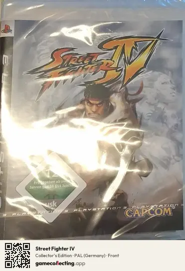 Street Fighter IV PlayStation 3, Germany box front