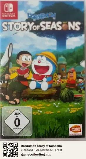 Doraemon Story of Seasons Nintendo Switch, Germany box front