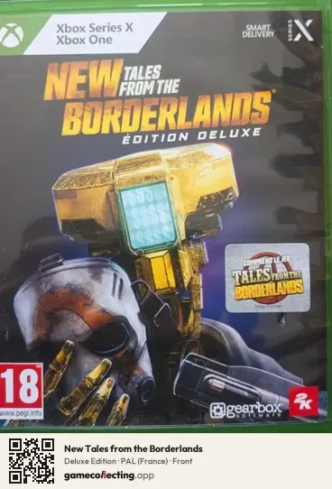 New Tales from the Borderlands Xbox Series X, France box front