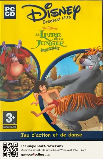 The Jungle Book Groove Party Computer, PAL box front